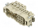Connector: HDC | female | straight | -40&divide;110&deg;C
