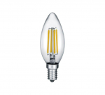 Trio Bulb LED E14 filament candle 4W 470lm 2700K switch dimmer gaismeklis 989-4470 4017807358926