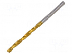 Drill bit | for metal | &Oslash;: 2.7mm | L: 61mm | Working part len: 33mm
