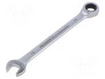 Wrench: combination spanner | rattle | 13mm | MicroSpeeder