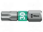 Screwdriver bit | Torx&reg; | TX30 | 1/4" | Overall len: 25mm | BiTorsion