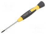Screwdriver: precision | Torx&reg; | TX07 | Blade length: 50mm | ESD