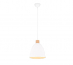 Trio Jagger piekarama lampa 25 cm E27 matt white brushed steel R30681031 4017807503180