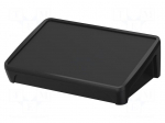 Enclosure: desktop | BoPad | X: 285mm | Y: 198mm | Z: 92.9mm | ABS | black