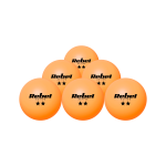 Spordiks ja aktiivseks puhkuseks // Spordikaubad ja varustus // Zestaw piłeczek do tenisa stołowego * * , materiał ABS, 6 szt, REBEL ACTIVE