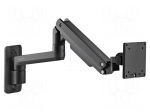 Holder | 20kg | 17&divide;49" | Arm len: 424mm | Standard: 75x75mm,100x100mm
