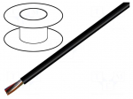 Wire | LiYY-UL | 6x20AWG | unshielded | 300V | Cu | stranded | black