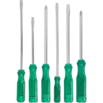 T&ouml;&ouml;riistad ja m&otilde;&otilde;teseadmed // K&auml;sit&ouml;&ouml;riistad ja k&auml;sit&ouml;&ouml;riistade komplektid // Wkrętaki kpl. 6-częściowy (do pobijania,utwardzone rączki)