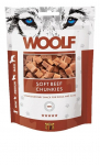 WOOLF Soft Beef chunkies - dog and cat treat - 100g