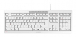 CHERRY STREAM keyboard Office USB QWERTZ German White