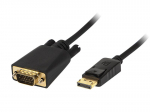 TV, SAT, HDMI, DVI kaablid ja tarvikud // HDMI, DVI, AUDIO &uuml;henduskaablid ja tarvikud // 92-030# Przyłącze display port-vga 1,8m
