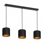 Interj&ouml;&ouml;ri Valgustid | Disainvalgustus // Laevalgustid // NEVA lampa wisząca, moc max. 3x60W, E27, czarna, listwa