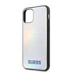 Back panel cover Guess Apple iPhone 11 Pro Iridescent Cover Silver