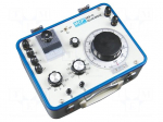 Meter: Thomson bridge | &plusmn;0.2% | Features: galvanometer built-in