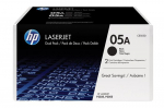 Original Toner Black HP LaserJet P2035, P2055 (05A CE505D) (DWUPAK)