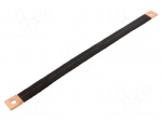 Braids | insulated earthing tape | W: 25mm | 35mm2 | &Oslash;1: 11mm | &Oslash;2: 11mm
