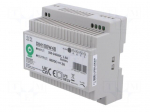Power supply: switching | for DIN rail | 96W | 48VDC | 2A | 180&divide;264VAC
