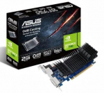 Graphic card / Video cards Asus  GF GT730-SL-2GD5-BRK NVIDIA, 2 GB, GeForce GT 730, GDDR5, Memory clock speed 5010 MHz, PCI Express 2.0, HDMI ports quantity 1, DVI-D ports quantity 1, Cooling type Passive, Processor frequency 902 MHz