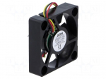 Fan: DC | axial | 5VDC | 40x40x10mm | 11m3/h | 25dBA | ball | 5800rpm