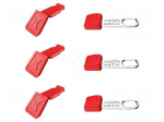 Holder | for working at height | TetheredTool | red | 600g