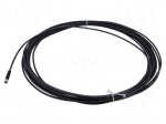 Cable: for sensors/automation | PIN: 3 | M5 female | straight | 10m