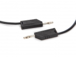 MEASURING LEAD 4mm 50cm / BLACK (MLN-SIL / 1)