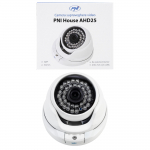 PNI House AHD25 5MP video surveillance camera, dome, 3.6mm lens, 36 IR LEDs, outdoor or indoor, IP66