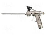 Foam mounting gun | with brass barrel | aluminium