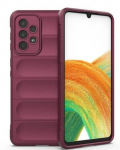 Back panel cover iLike Samsung Galaxy A33 5G Shield Case flexible armored Plum