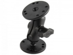 RAM MOUNTS B-KOKO LYHYT KIINNITYSVARSI + 2X B-KOKO 1.0" KUULA PY&Ouml;RE&Auml; 2.5" ALUSTA