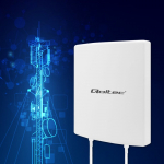 Qoltec 4G/5G LTE antenn DUAL | 14dBi | V&auml;listingimustes IP65 | 700&ndash;3800 MHz