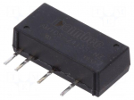 Converter: DC/DC | 1W | Uin: 21.6&divide;26.4V | 15VDC | Iout: 67mA | SIP7 | 2.3g