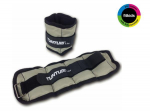 Tunturi Wrist and Ankle Weights 0.5kg, Gray, 2pcs