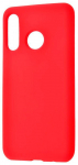 Back panel cover Evelatus Huawei P30 lite Premium Soft Touch Silicone Case Red