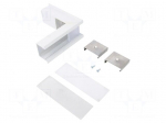 Connector 270&deg; | white | aluminium | Application: VARIO30-07