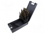 Drill set | for metal | high speed steel cobalt HSS-Co | 1&divide;13mm