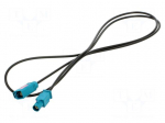 Cable | 1m | Fakra male,Fakra female | Car brand: universal