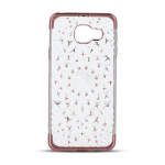 Back panel cover GreenGo Samsung S7 Edge G935 TPU 3D Stars Rose Gold