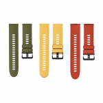 Strap Xiaomi Mi Watch Strap (3-Pack) Thermoplastic Polyurethane Olive/Yellow/ Orange