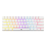 Baracuda DOLPHIN-W-BLUE BGK-03221 US Mechanical Blue Switches, White