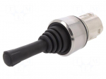 Switch: joystick | Stabl.pos: 2 | 22mm | black | Illumin: none | IP67