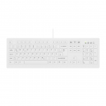 Contour Design Active Key Contour ClassicClean Medical Keyboard Removable Cover Full-Size Wired White DE C8100