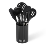 Kitchen utensils MAESTRO MR-1542-BLACK 8 elements Black