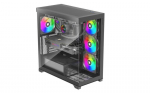 Computer case XILENCE  Case||ATX/micro ATX/Mini-ITX|Black|Midi Tower|PC|X818.ARGB