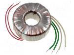 Transformer: toroidal | 200VA | 230VAC | 35V | 35V | 2.85A | 2.85A | 2.1kg