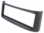 Radio mounting frame | Smart | 1 DIN | anthracite