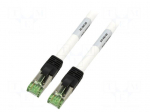 Patch cord | S/FTP | Cat: 6a | RJ45 plug,both sides | stranded | Cu | 25m