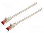 Patch cord | S/FTP | Cat: 6 | RJ45 plug,both sides | stranded | CCA | 5m