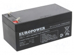 Re-battery: acid-lead | 12V | 3.6Ah | AGM | maintenance-free