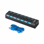 USB 3.0 HUB | 4 porti | kuni 5 Gb/s | Plug&Play | Mac OS | Windows | must